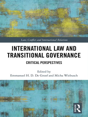 cover image of International Law and Transitional Governance